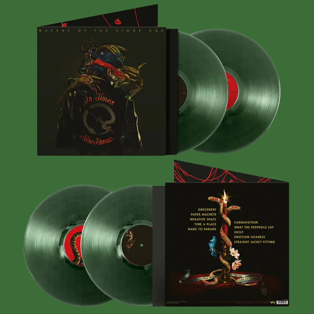 2LP Queens Of The Stone Age | In Times New Roman... [Green Vinyl]