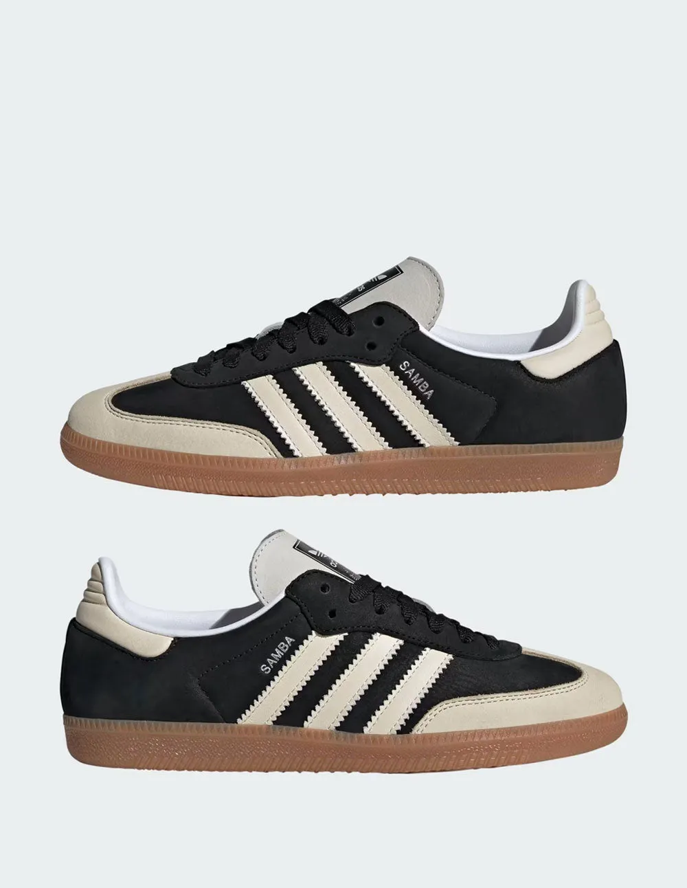 adidas Samba OG W Negras y Beiges Unisex IE5836 NEGRO