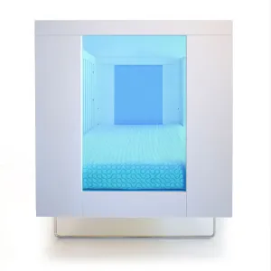 Alto Crib Ocean Blue Translucent Acrylic