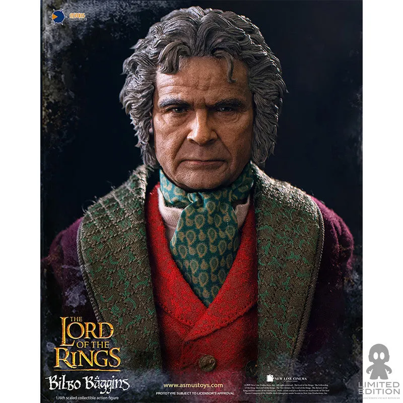 Asmus Collectibles Figura Articulada Bilbo Baggins Escala 1:6 The Lord Of The Rings By J. R. R. Tolkien - Limited Edition