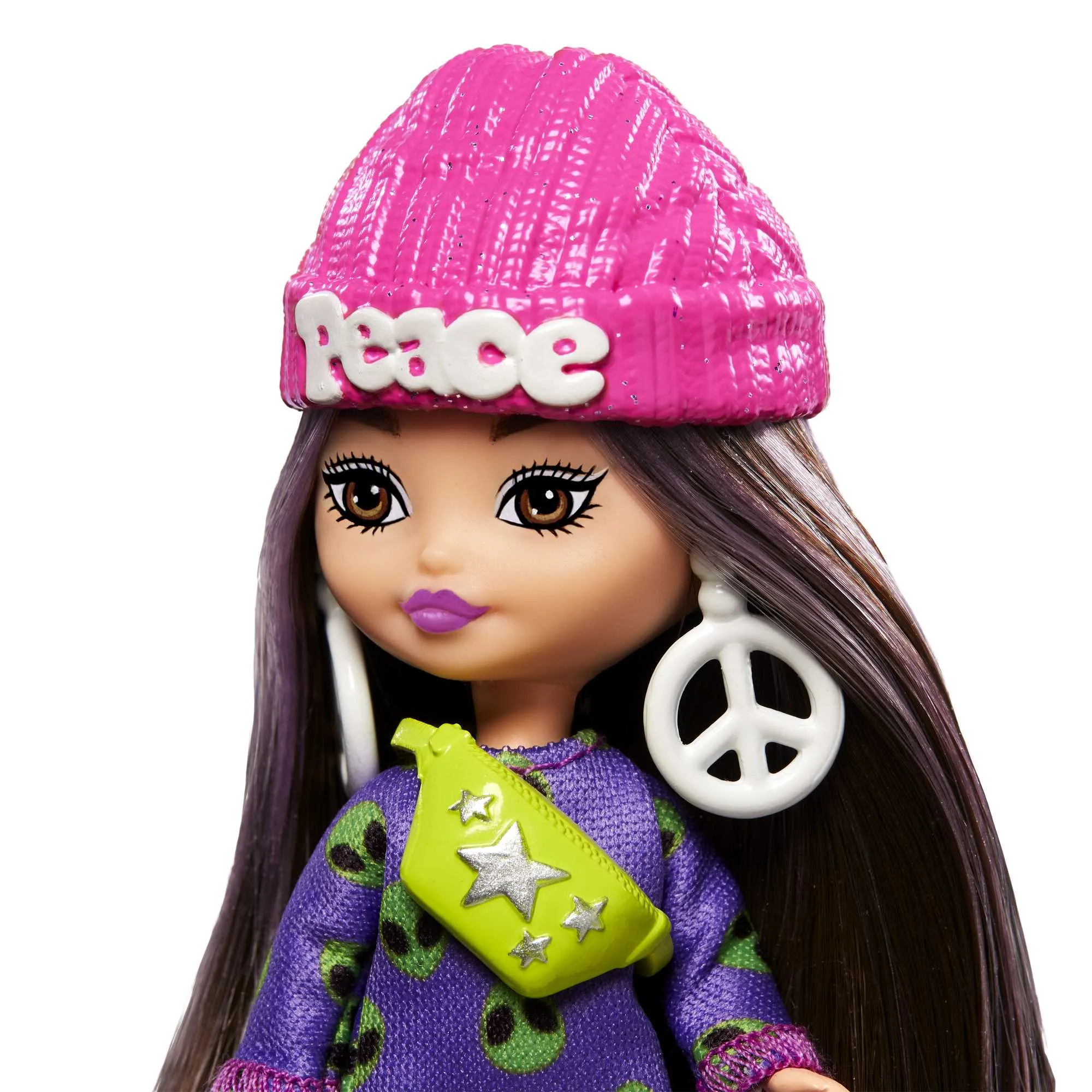 Barbie Extra Mini Minis Muñeca Sudadera de Alien