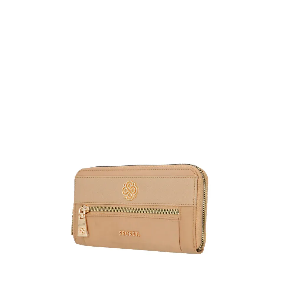 Billetera Mujer Zurich Beige