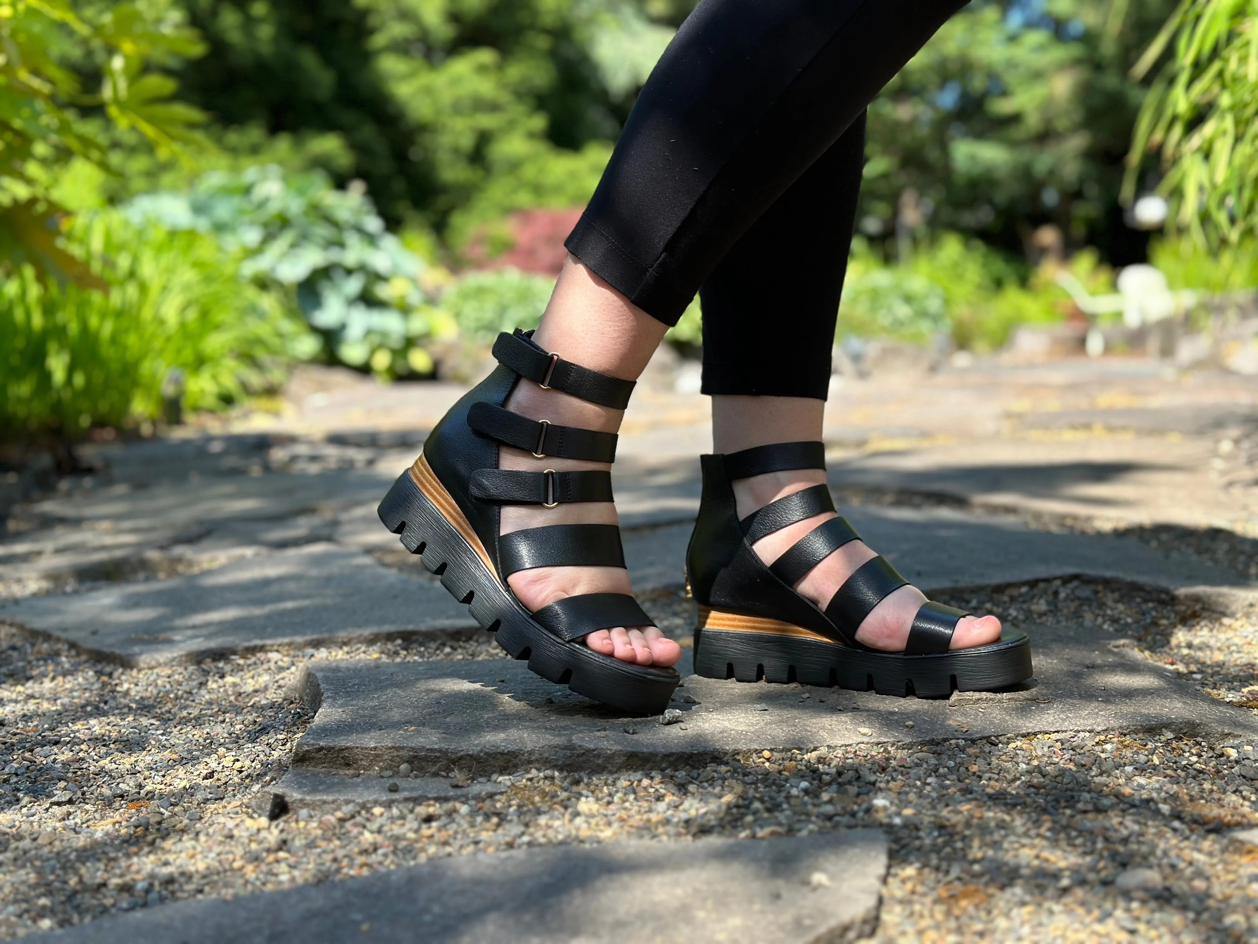 Black Raafe Sandal