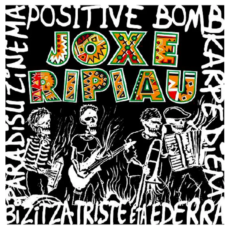 CAJA 4LPS | Joxe Ripiau | Positive Bomb-Karpe diem-Paradisu Zinema-Bizitza triste eta ederra