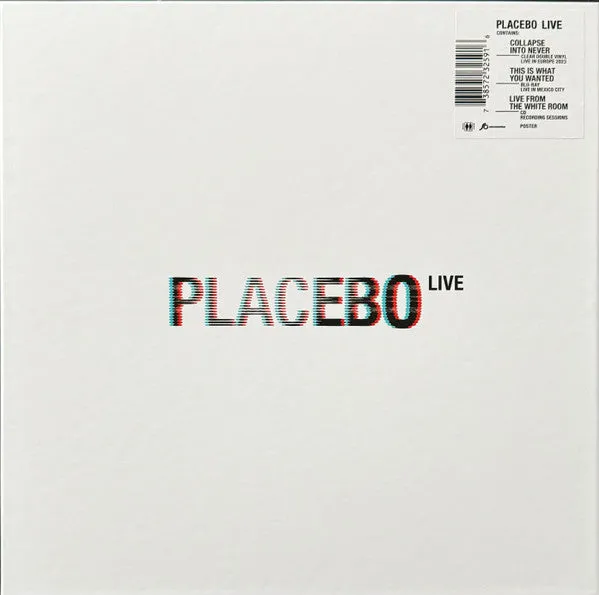 Caja | PLACEBO | Live [2xVinyl   Blue Ray   CD  Poster]