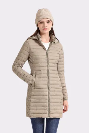 Casaco Puffer Feminino Térmico Ultraleve Modelo Marie