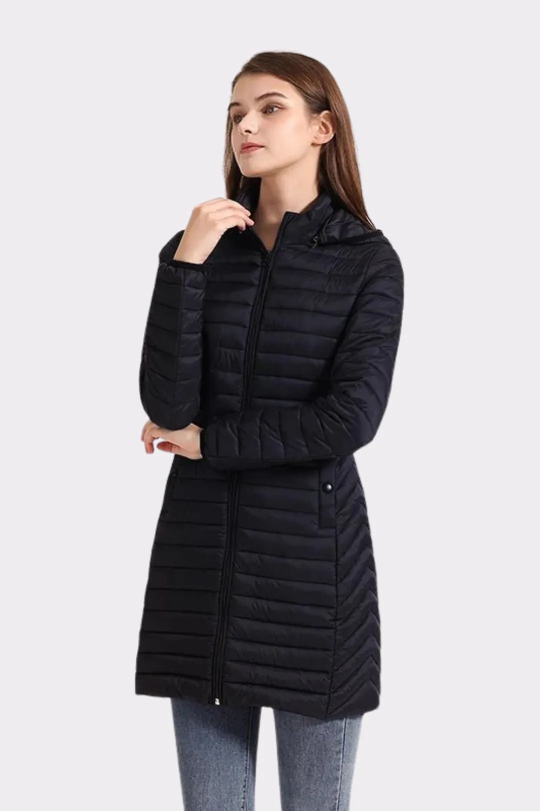 Casaco Puffer Feminino Térmico Ultraleve Modelo Marie