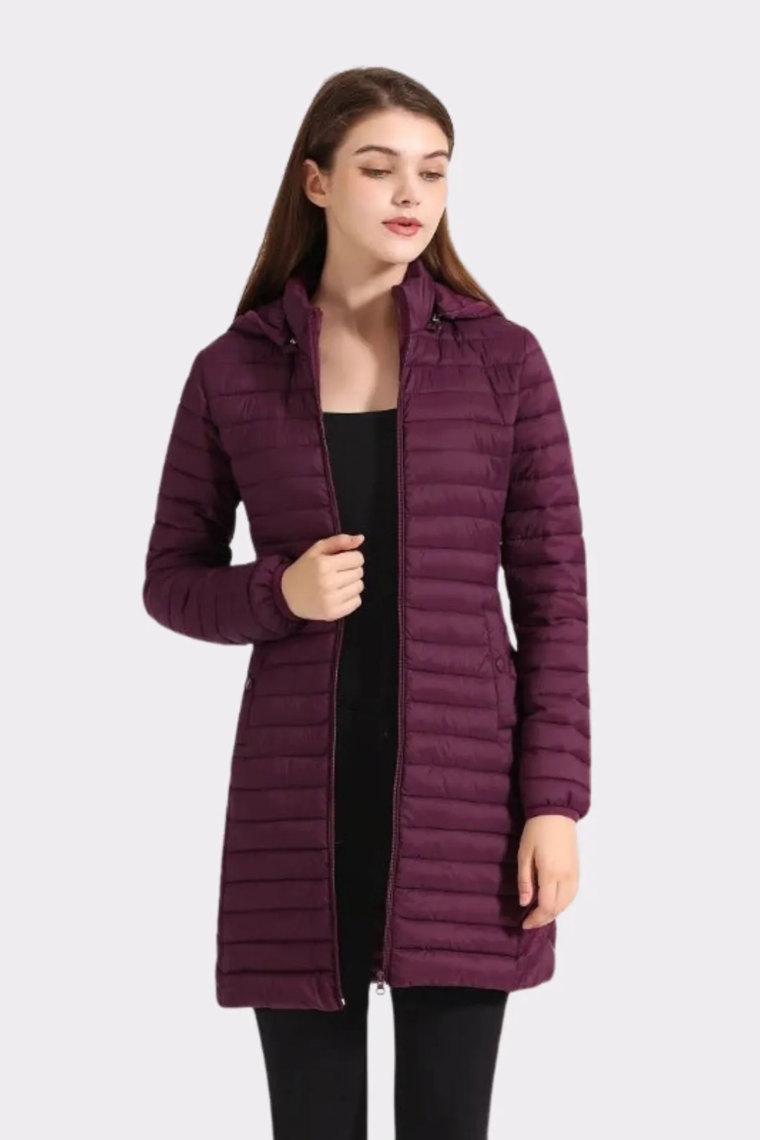 Casaco Puffer Feminino Térmico Ultraleve Modelo Marie