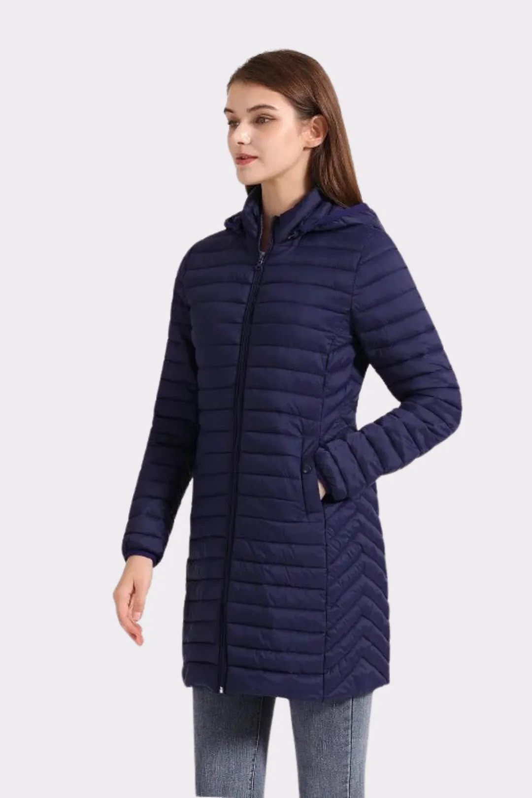 Casaco Puffer Feminino Térmico Ultraleve Modelo Marie