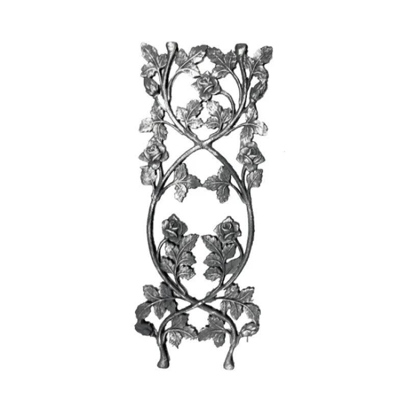 Cast Iron Floral Design 8.71