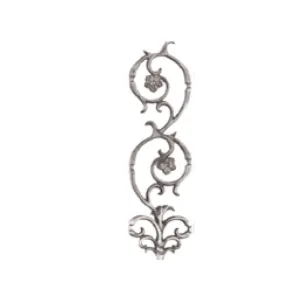 Cast Iron Floral Design 8.96F