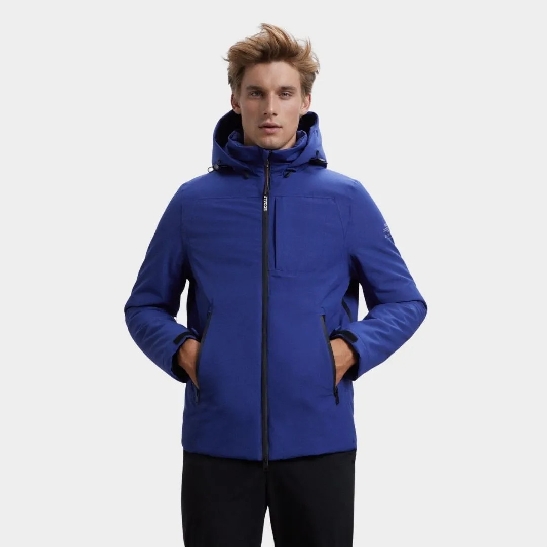 Ecoalf Aktuaalf Jacket Blue Print