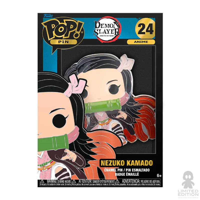 Funko Pin Nezuko Kamado 24 Demon Slayer: Kimetsu No Yaiba Koyoharu Gotouge - Limited Edition