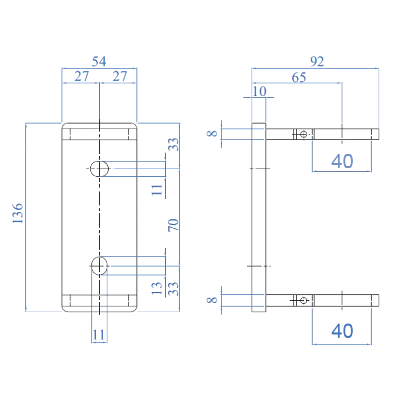 Inox® Cube System Lateral Anchor