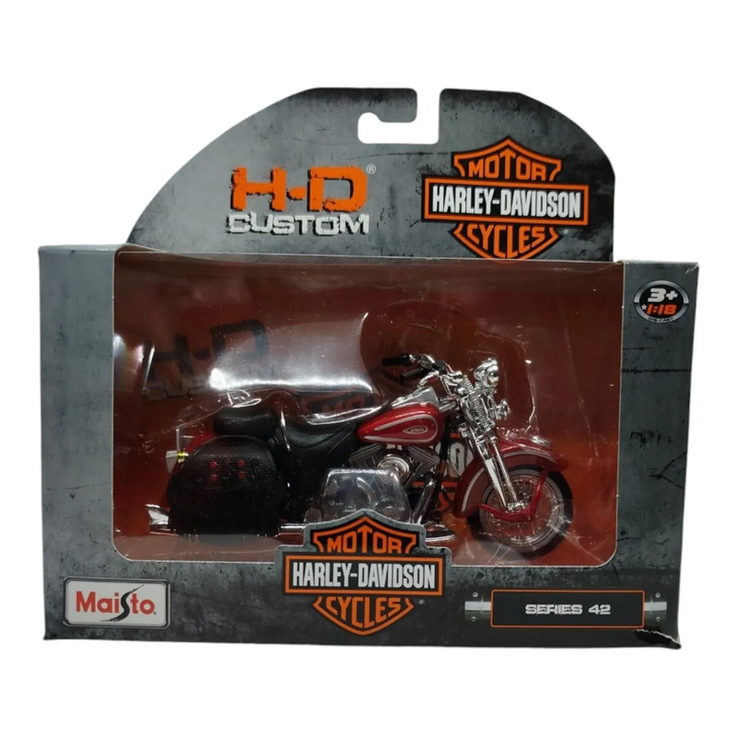 Jada Toys Vehículo Motocicleta 1999 Flsts Heritage Softail Spinger Escala 1:18 Harley-Davidson