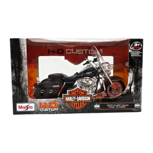 Jada Toys Vehículo Motocicleta 2013 Flhrd Road King Classic Escala 1:12 Harley-Davidson