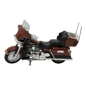 Jada Toys Vehículo Motocicleta 2013 Flhtk Electra Guide Ultra Limited Escala 1:18 Harley-Davidson