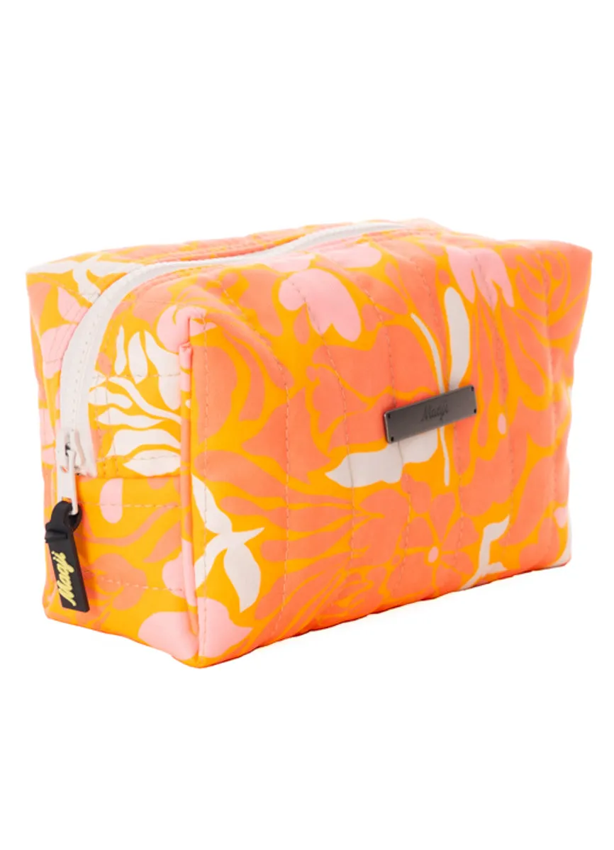 Maaji Retro Peach Flowers Aurora Mid Pocket