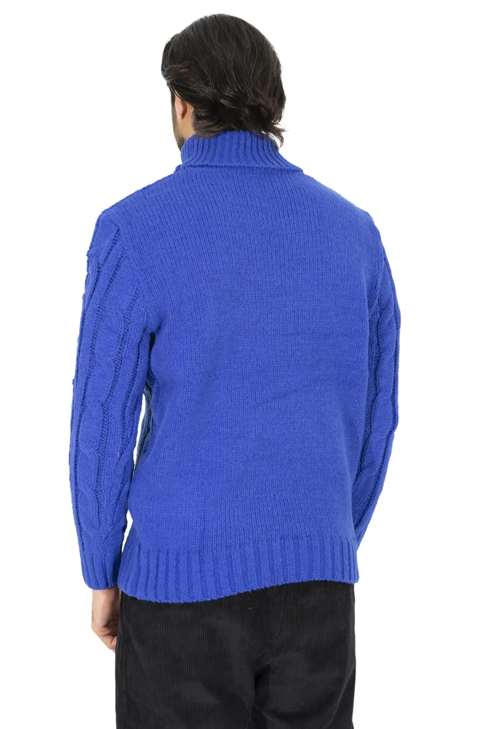 Maglione Uomo Lana Dolcevita Collo Alto Art. Mg103