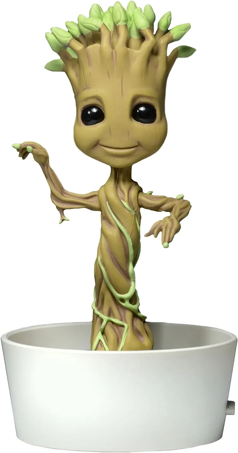 NECA Body Knocker Cabezon: Guardianes De La Galaxia - Baby Groot Maceta