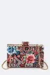 Paisley Print Retro Design Shoulder-Clutch Bags