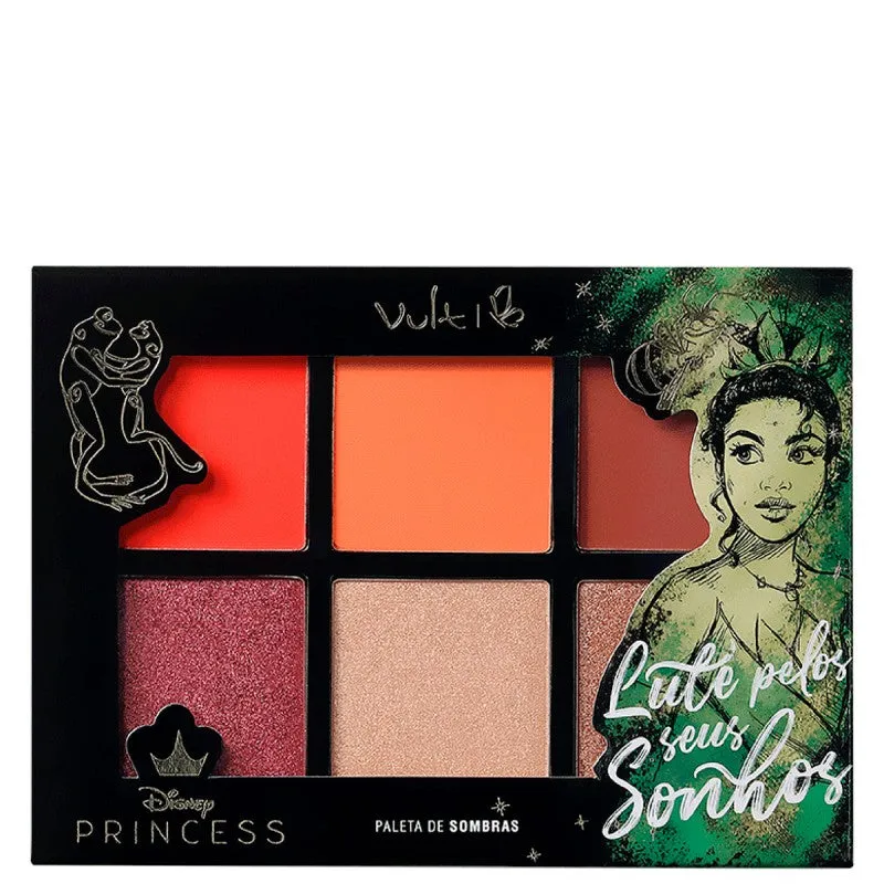 Paleta de Sombras Vult Princesa Tiana Disney 16,8g