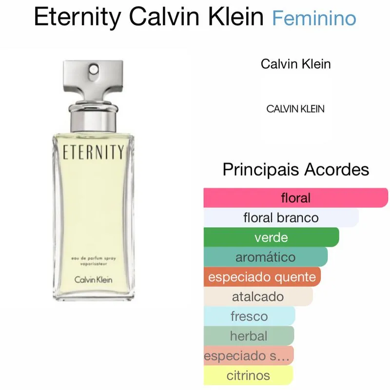 Perfume Calvin Klein Eternity Feminino EAU EDP