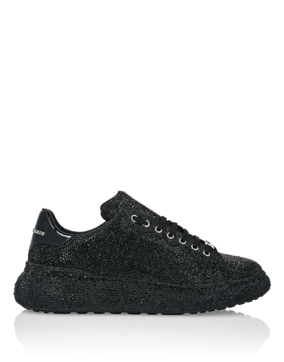 Philipp Plein Runner Full Black Crystal Shoes Size 43