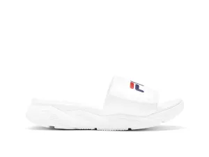 Sandalia Fila Zen Slide Layered Mujer Blanco