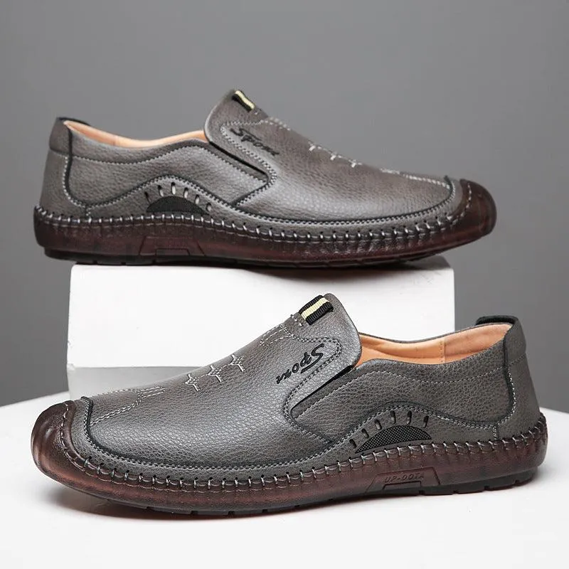 Sapato Mocassim Iron Couro