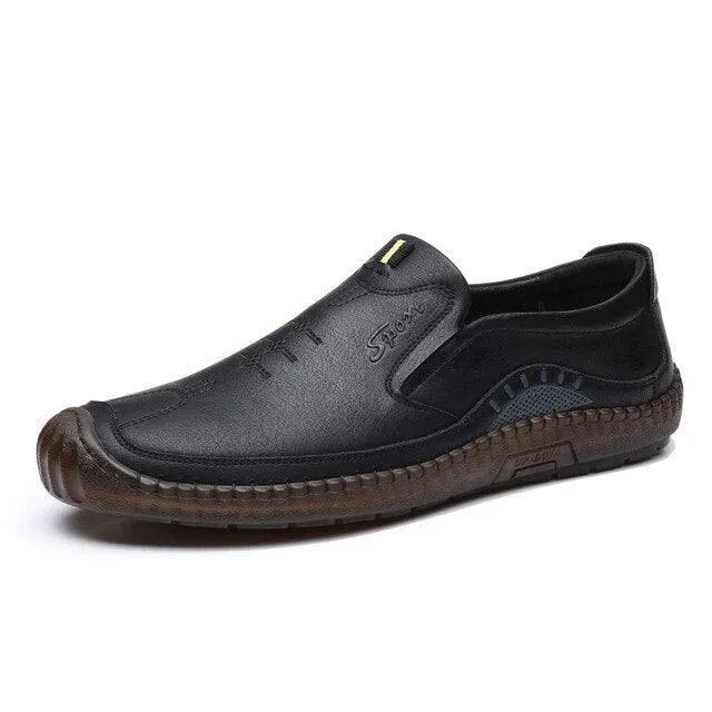 Sapato Mocassim Iron Couro