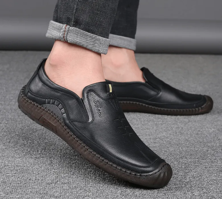 Sapato Mocassim Iron Couro