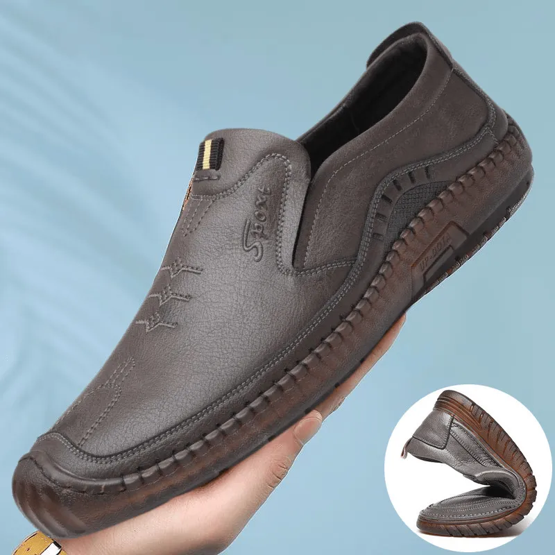 Sapato Mocassim Iron Couro