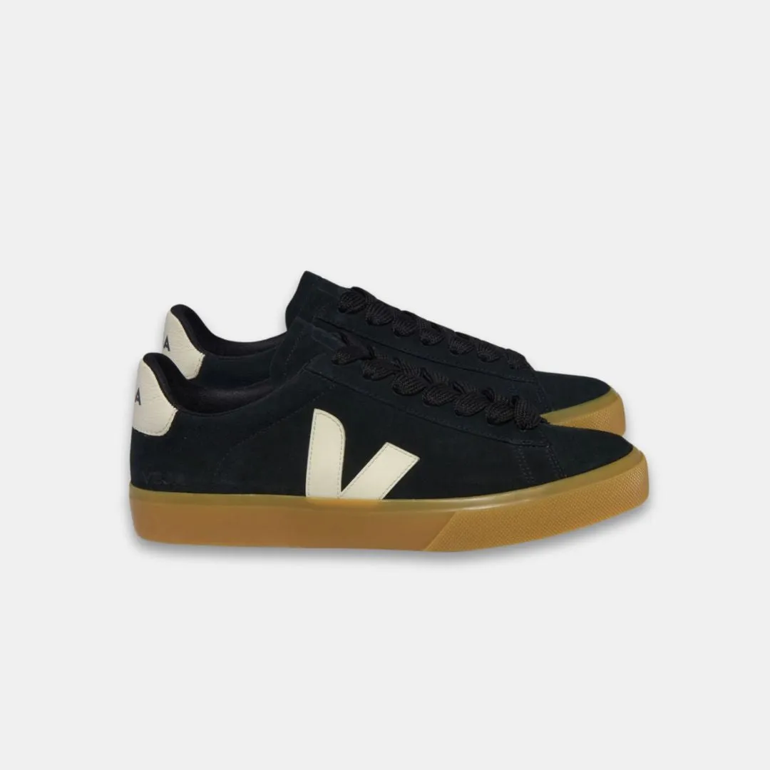 Veja Men's Campo Suede Black Pierre