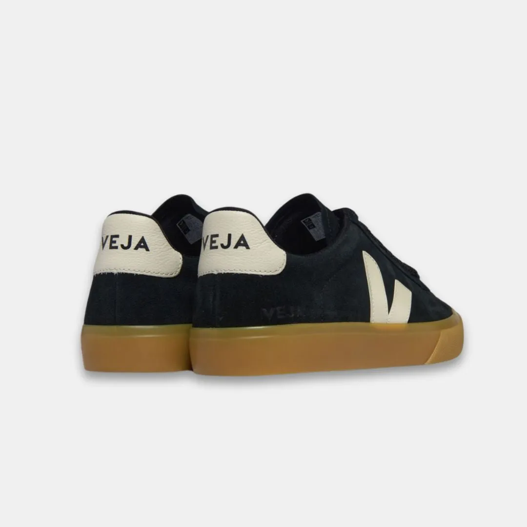 Veja Men's Campo Suede Black Pierre