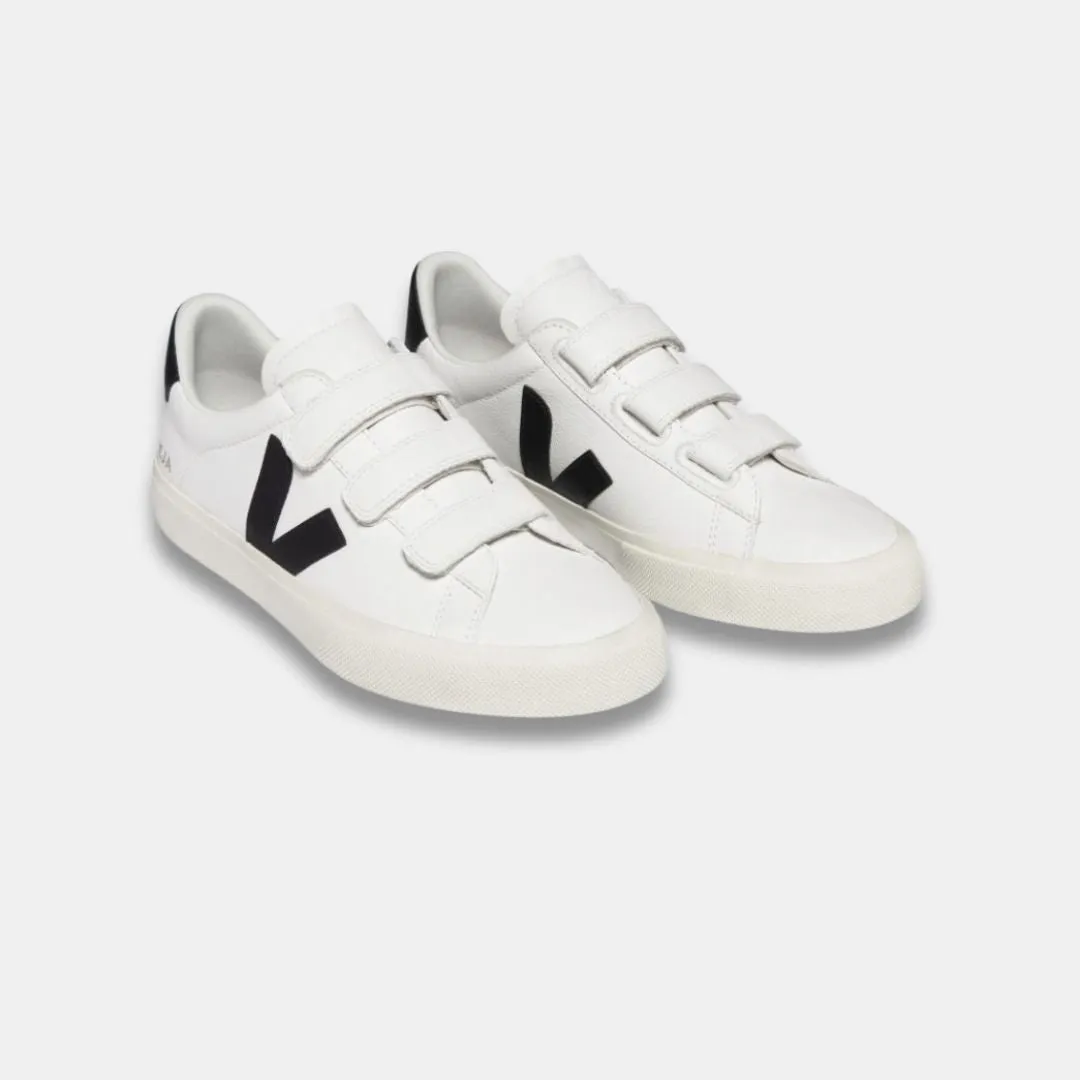 Veja Women's Recife Chromefree Leather Extra White Black