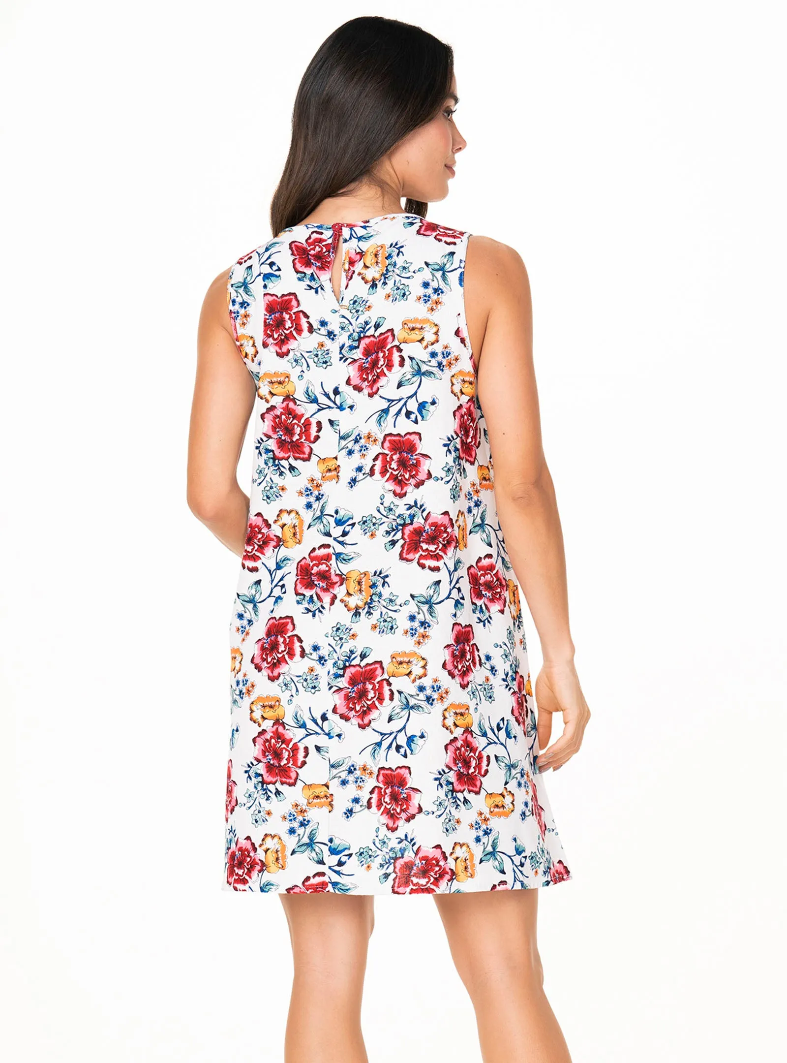 Vestido 883 Estampado Flores