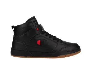 Zapatilla Champion Arena Power Hi Cuero Hombre Negro